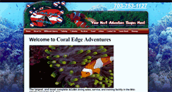 Desktop Screenshot of coraledgeadventures.com